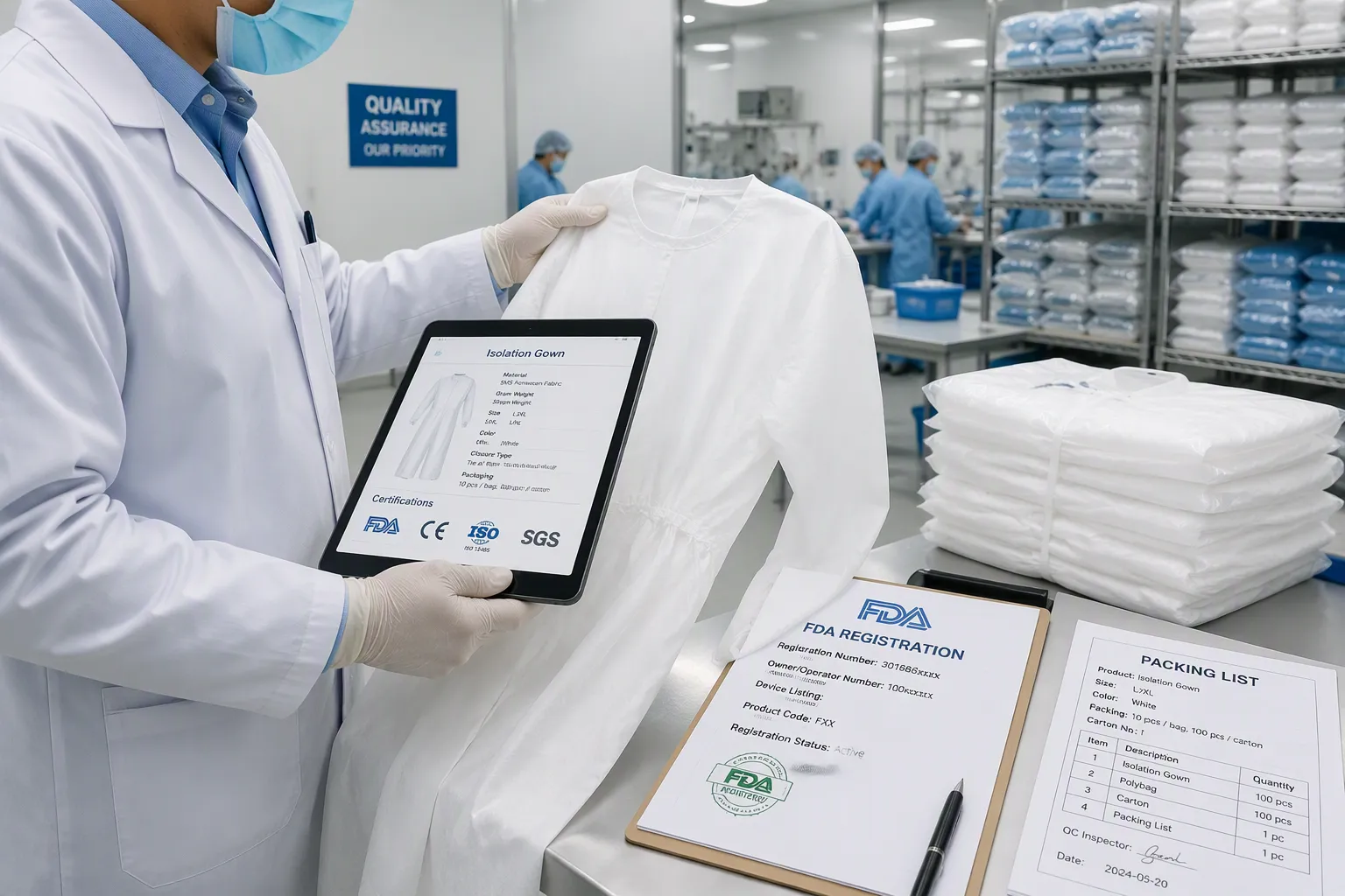 Choosing the Right Isolation Gown Manufacturer