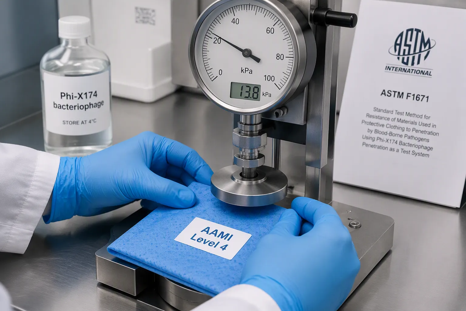 How to Verify an AAMI Level 4 Gown: PB70 Basics