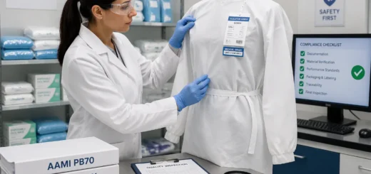 How to Verify an AAMI Level 4 Gown: PB70, ASTM F1671 and FDA Documentation